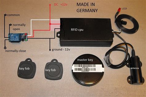 rfid reader transponder key fob security|key fob rfid.